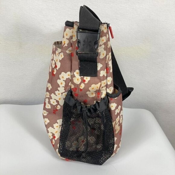 Skip Hop Cherry Blossom Print Messenger Diaper Bag - Picture 5 of 10